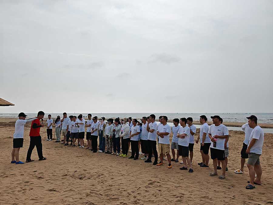沙灘拓展訓練